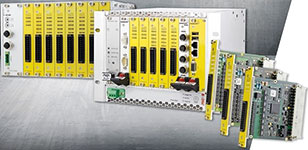 Figure 2. The pre-certified SIL 4 menTCS is based on the open modular CompactPCI standard for rack systems with passive backplanes.